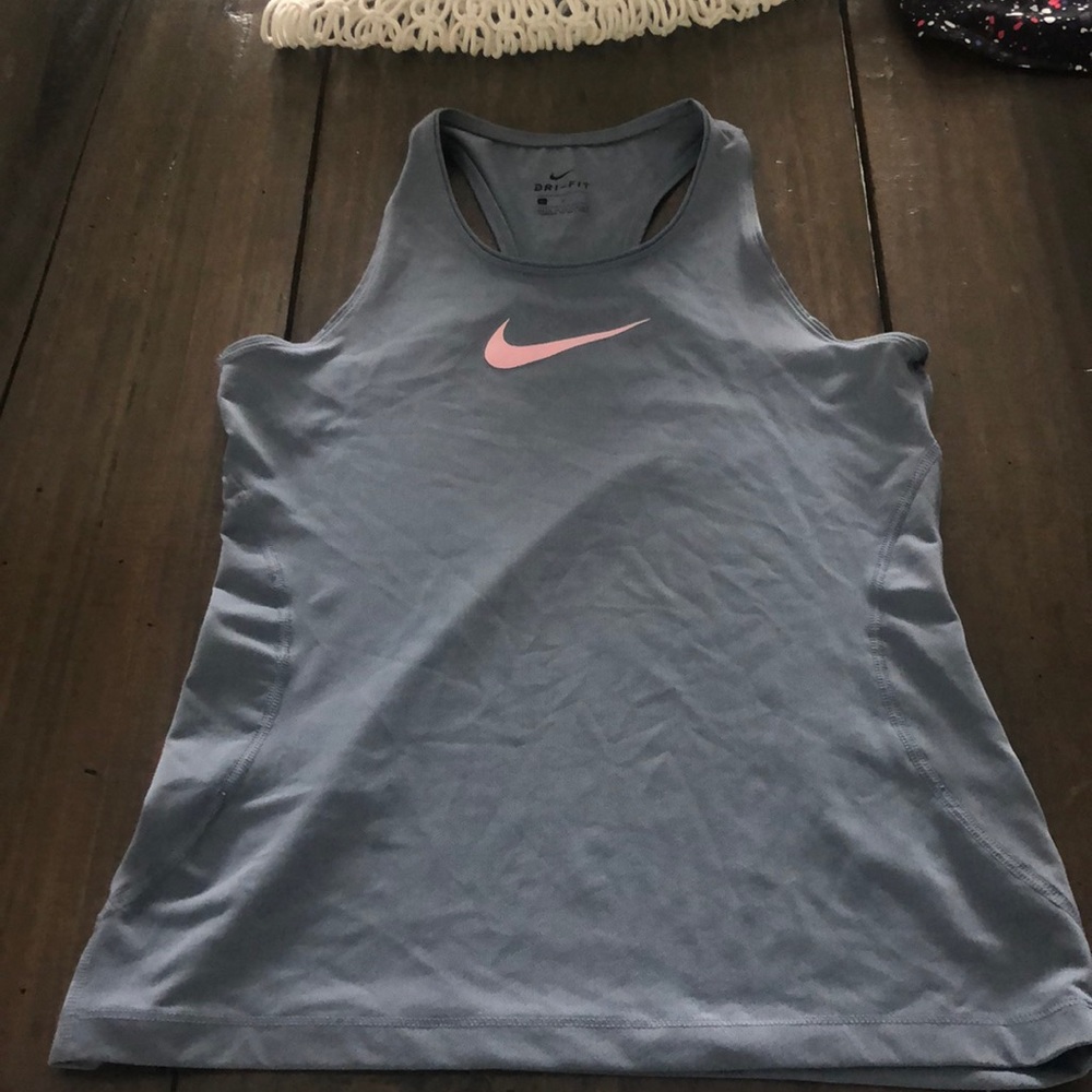 Nike youth racer back tank